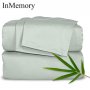 InMemory Sea Glass Genuine 100% Organic Viscose Derived from Bamboo Bed Sheet Set
