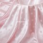 InMemory 60’’ Wide Blush Pink Polka Dot Satin Jacquard Silk Fabric