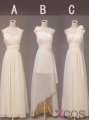 Simple Dress 2015 Bridesmaid Dresses, Mismatch Bridesmaid Dresses, Six Style Long Chiffon Bridesmaid Dresses, Wedding Reception Dresses CHPD-7099