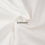 InMemory 1 Yard White Linen Rayon Blend Fabric